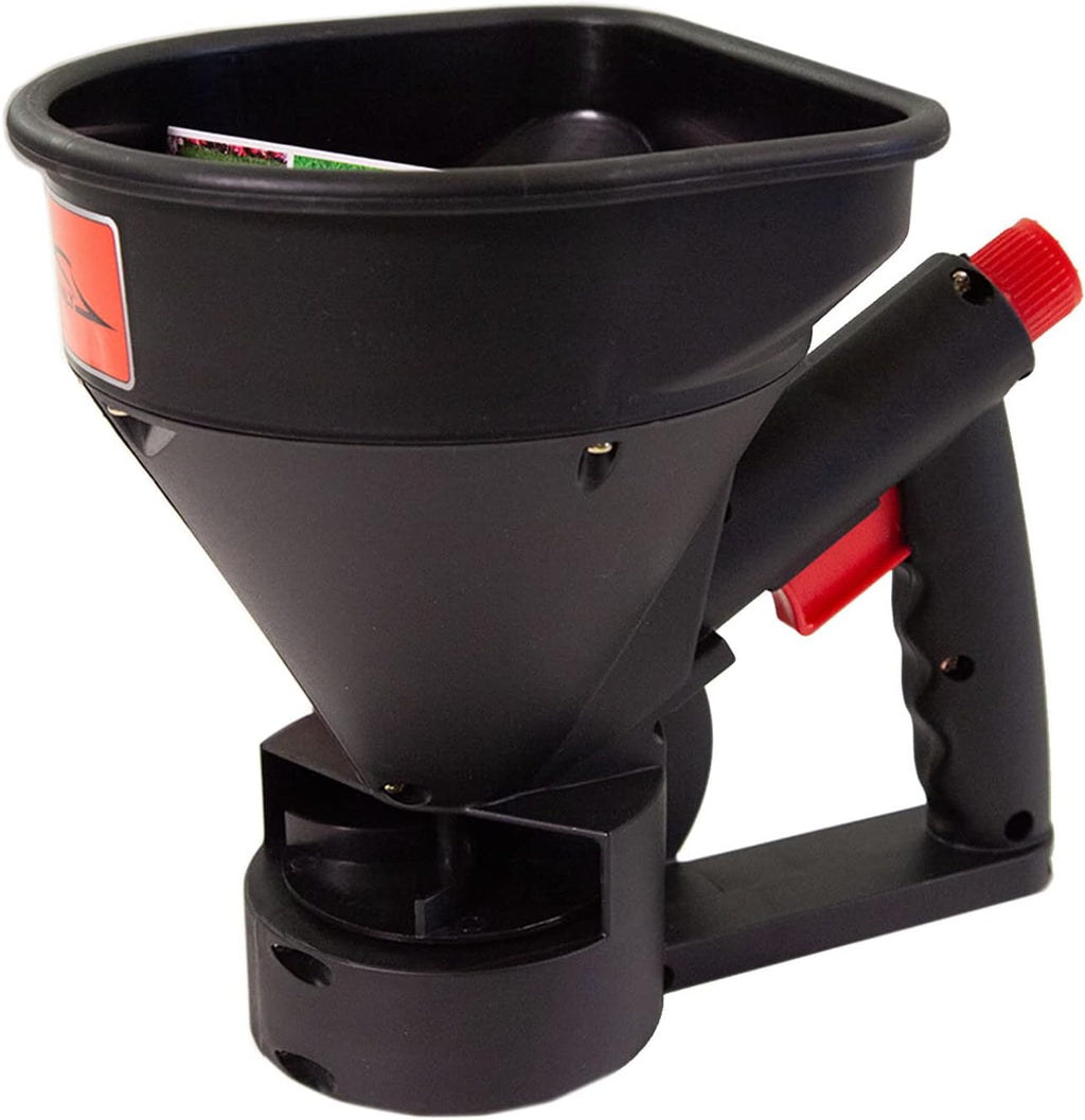 5lb. All-Season Handheld Spreader with Easy-Fill Design for Seed, Ice Melt, & Fertilizer