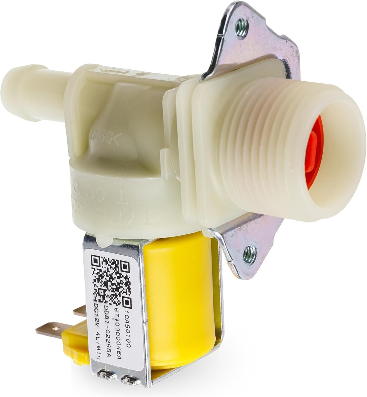 BlueStars DD81-02265A Dishwasher Water Inlet Valve Compatible with Samsung dishwasher parts 6740000046A 10A50100 PD00044305 AP6244375 PS12085633 Fits models DW80N3030US DW80M2020US DW50T6060US