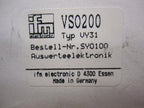 IFM Efector SY0100 Controller for Flow Switch VS0200/110VAC
