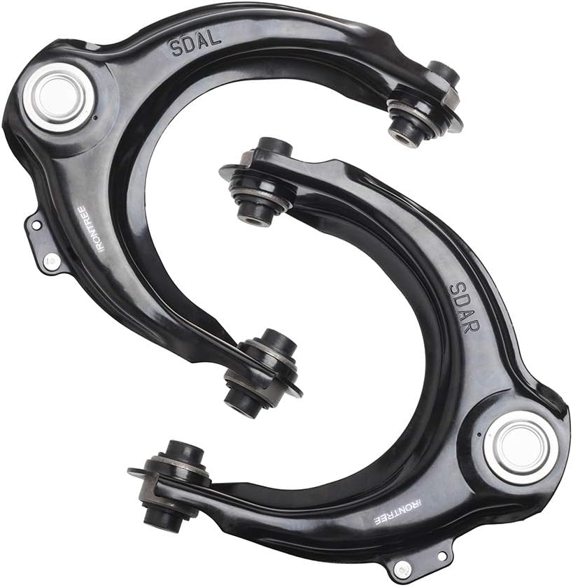 IRONTREE 2Pcs K620616 K620617 Professional Front Upper Control Arm with Ball Joint Assembly Compatible with Honda Accord, Acura TSX, 2.4L L4 3.0L V6 Engine, OE Replacement