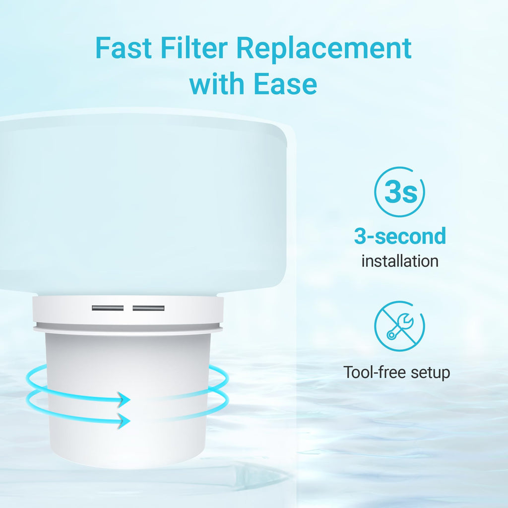 Water Filter Compatible with Epic Water Filters Pitcher, 1 Pack