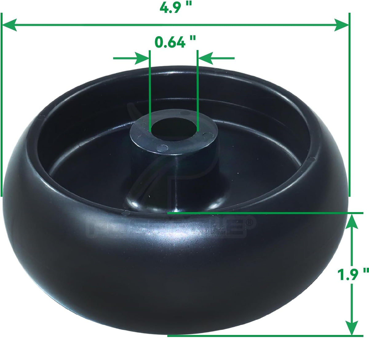 2 Pack GX10168 Deck Wheel for John Deere Z425 Z445 D140 Tractors