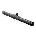 24 In Black Plastic Floor Squeegee, Foam Blade, 1 Ct