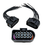 2 Pcs Headlight Pigtail Connector Compatible with Kenw0rth T680