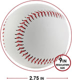 Softball Baseball Bat Set with Glove and Balls - 25 Inch/63cm Aluminum Bat for Pickup Games and Batting Practice