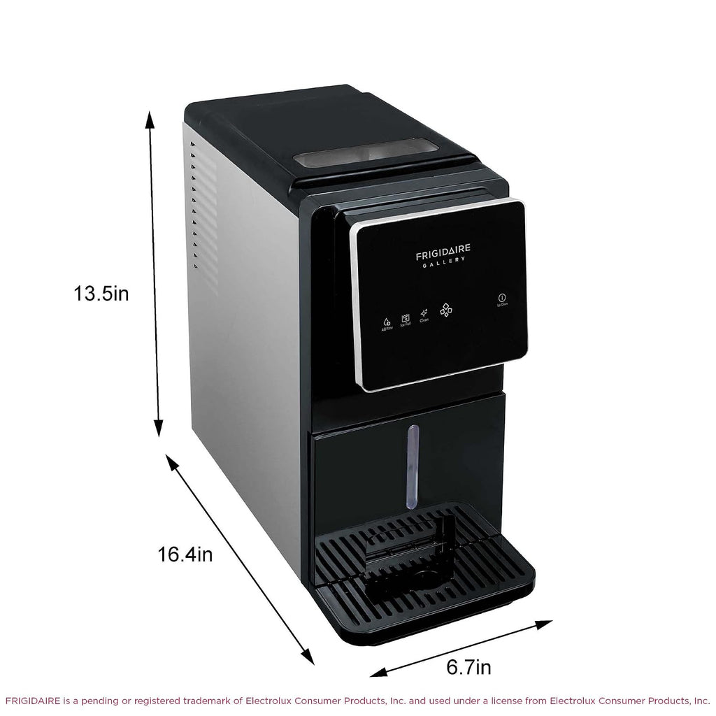 Touchscreen Nugget Ice Maker, Countertop Ice Machine, Sonic Ice Maker with 33 lbs. Capacity, Slate