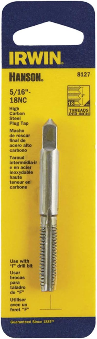 Irwin 8127 5/16"-18NC Fractional Plug Tap