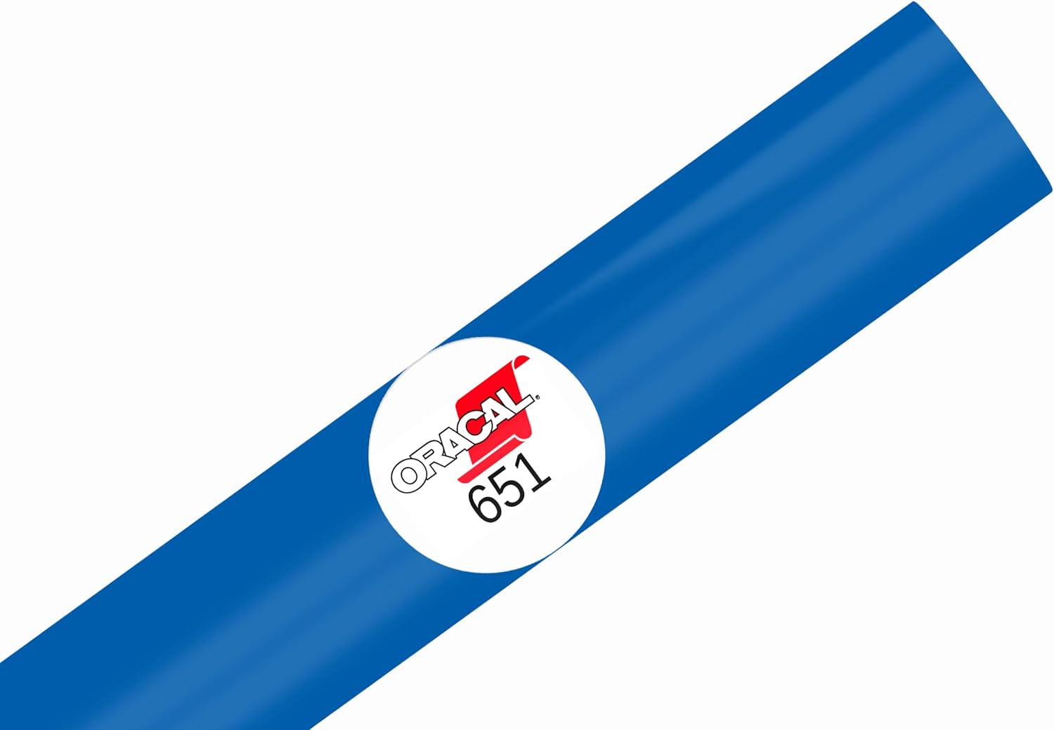 651 Glossy Permanent Vinyl 12 Inch x 10 Feet - Azure Blue
