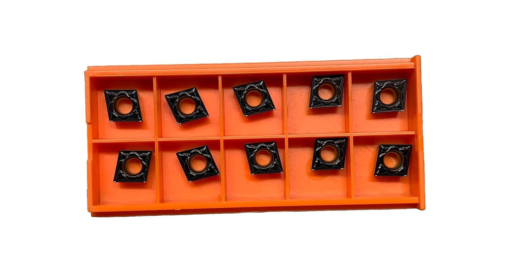 Accusize CCMT32.51 Carbide Insert CVD Coated 10-Pack