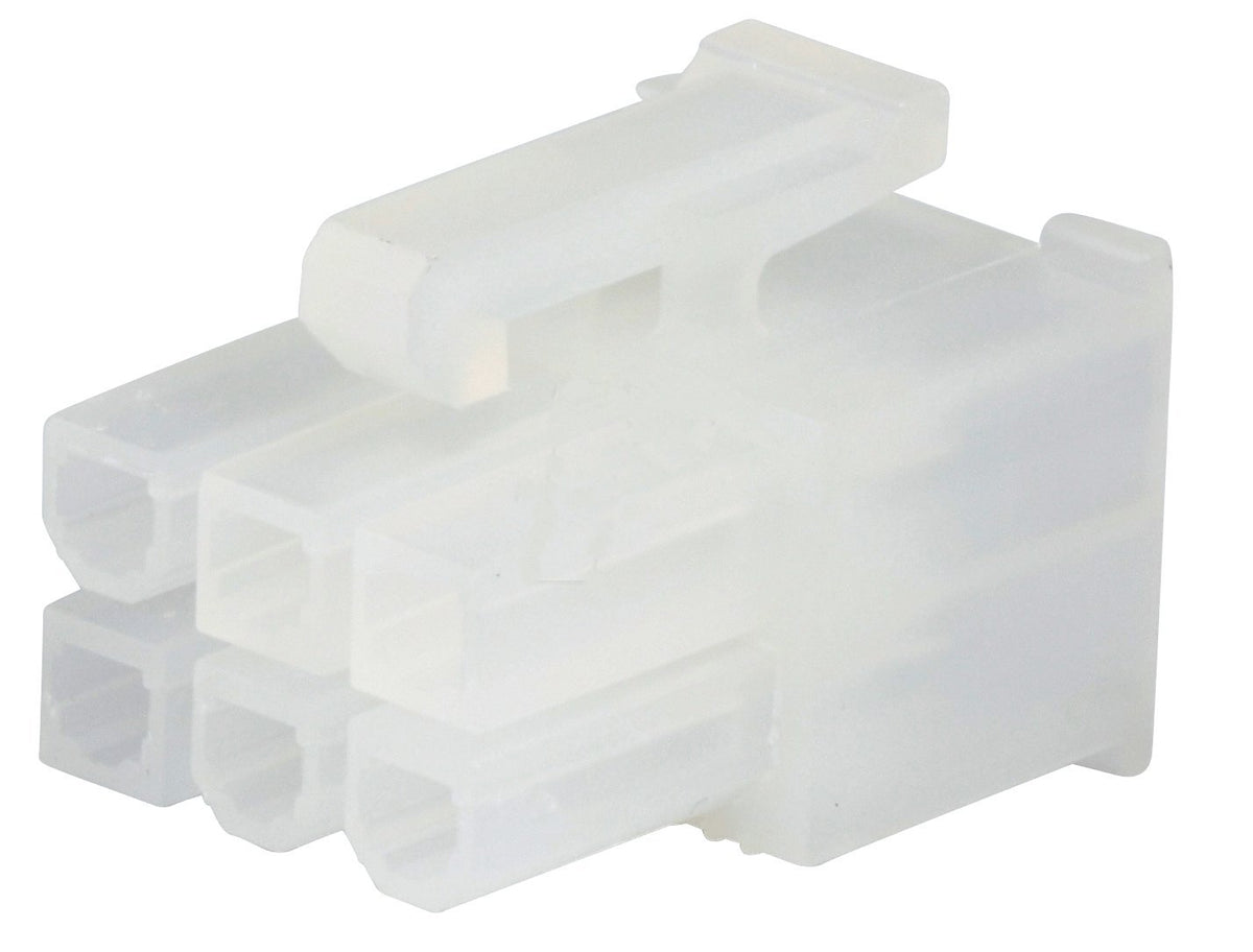 Molex 6 Circuit Wire Connector - 5 Complete Conn. w/Pins Mini-Fit Jr
