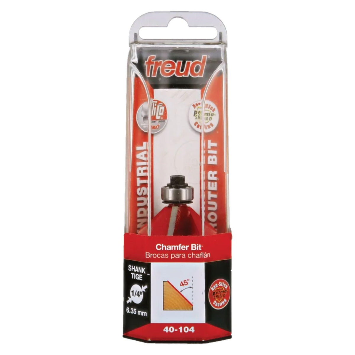 Freud 40-104: 1-11/32" (Dia.) Chamfer Bit