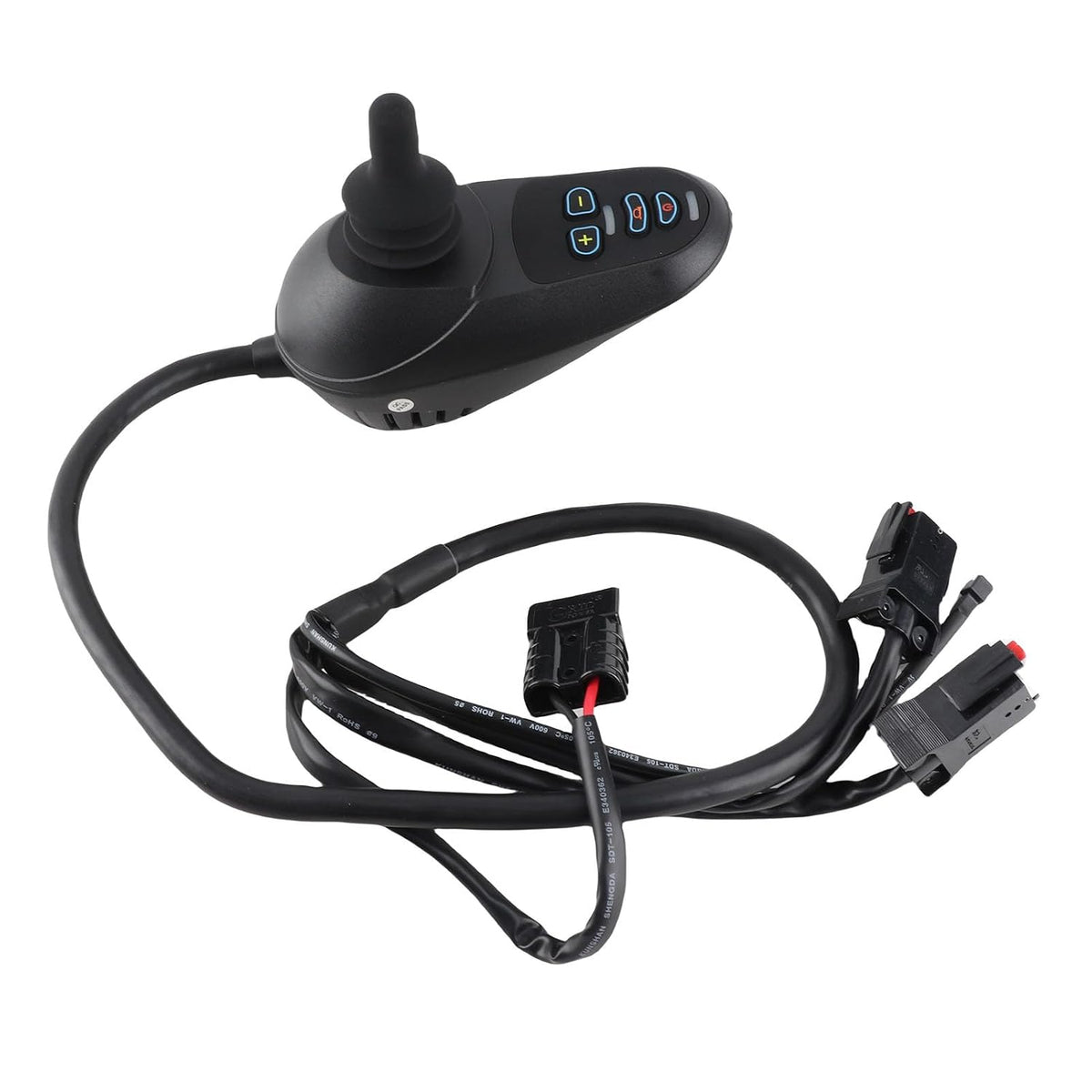 Joystick Controller Electric Wheelchair 4 Keys Universal Power Wheelchair Replacement Controller 50A DC24V