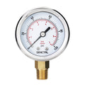 SENCTRL 0-100 Psi Pressure Gauge, 1/4" NPT Lower Mount