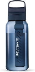 Go Series – BPA-Free Water Filter Bottle for Travel and Everyday Use Removes Bacteria, Parasites and Microplastics