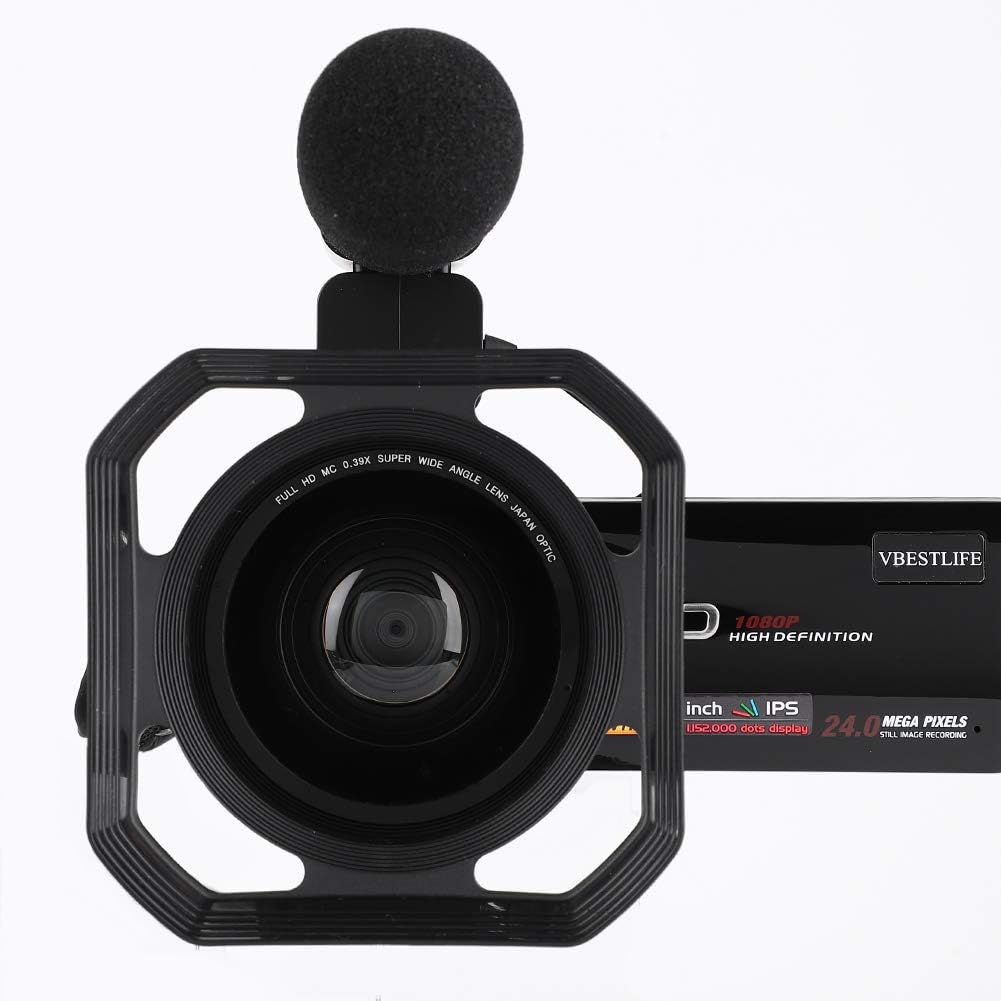 37mm/72mm DV Camera Lens Hood, Sun Shade/ - Reduces Lens and Glare - Blocks Excess Sunlight