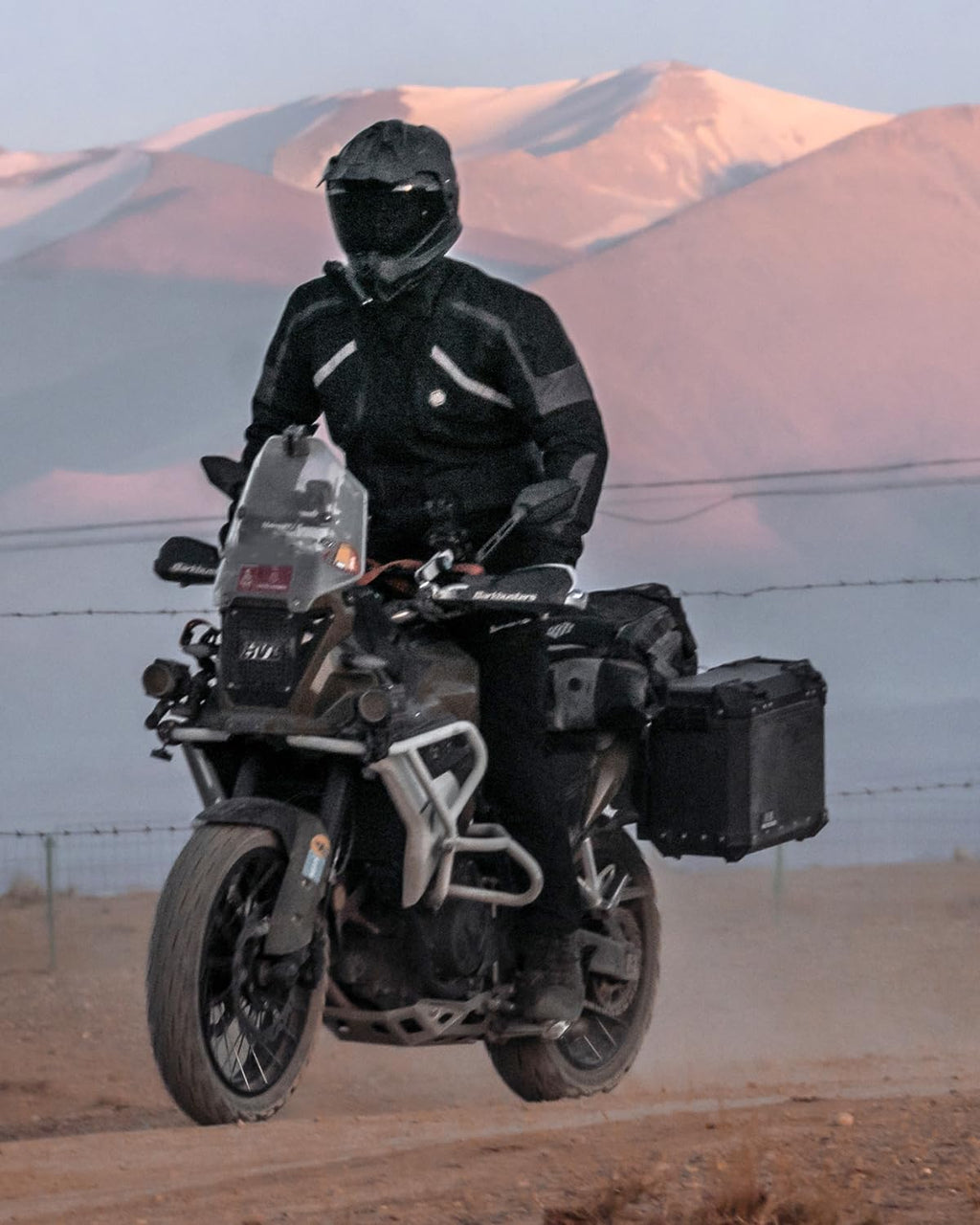 Motorcycle Jacket Adventure Mens Riding Armored Airflow Dirt Bike Touring Waterproof Clothing All Season Model RL01