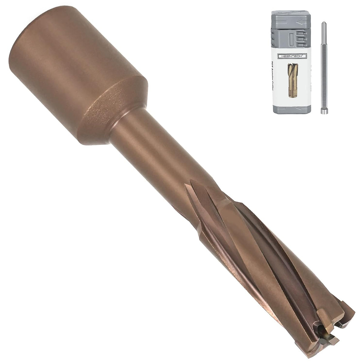 KEENTECH Carbide-Tipped Annular Cutter, 1/2" Diameter x 2" Depth