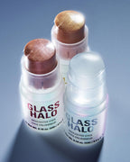 Revolution Glass Halo Highlighter Stick for Face & Body, Clear Glow