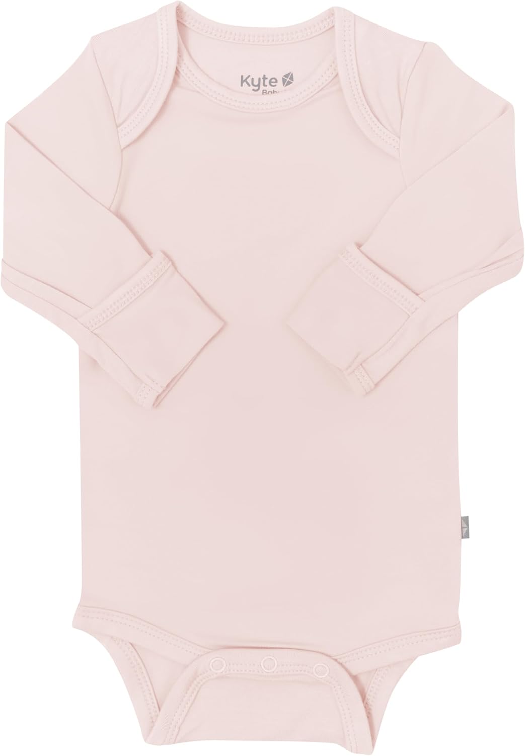 Soft Bamboo from Rayon Long Sleeve Unisex Bodysuit, 0-24 Months