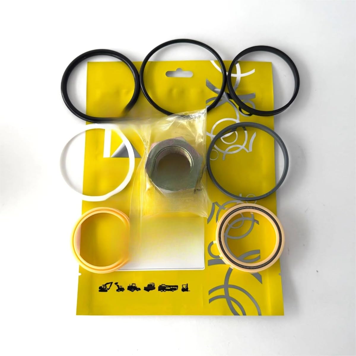 7168820 Hydraulic Bucket Cylinder Seal Kit for Bobcat E32 E32i E34 E35 E35Z (7168820)