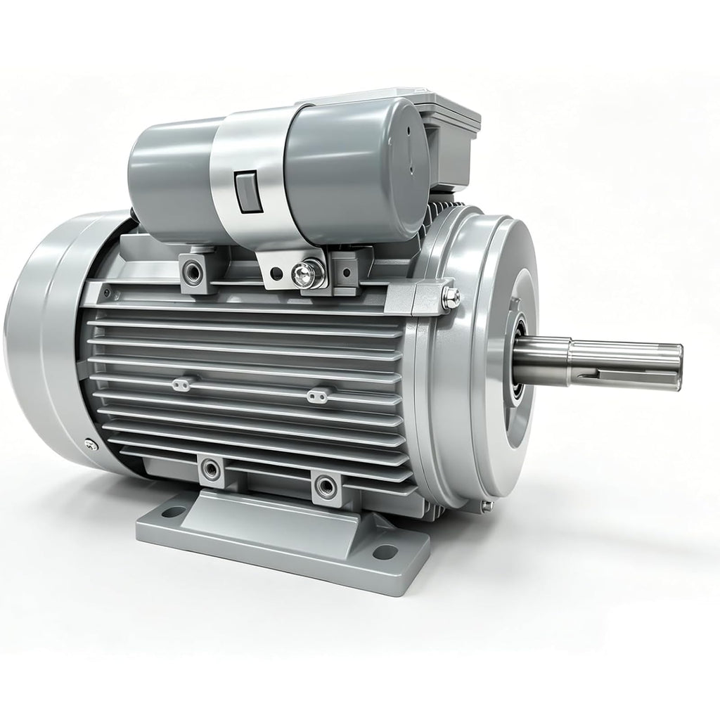 1 HP Electric Motor 110V Single Phase, 1720 RPM, 5/8" Keyed Shaft, High Efficiency AC Motor for Air Compressor, Pump, Fan and Industrial Equipment