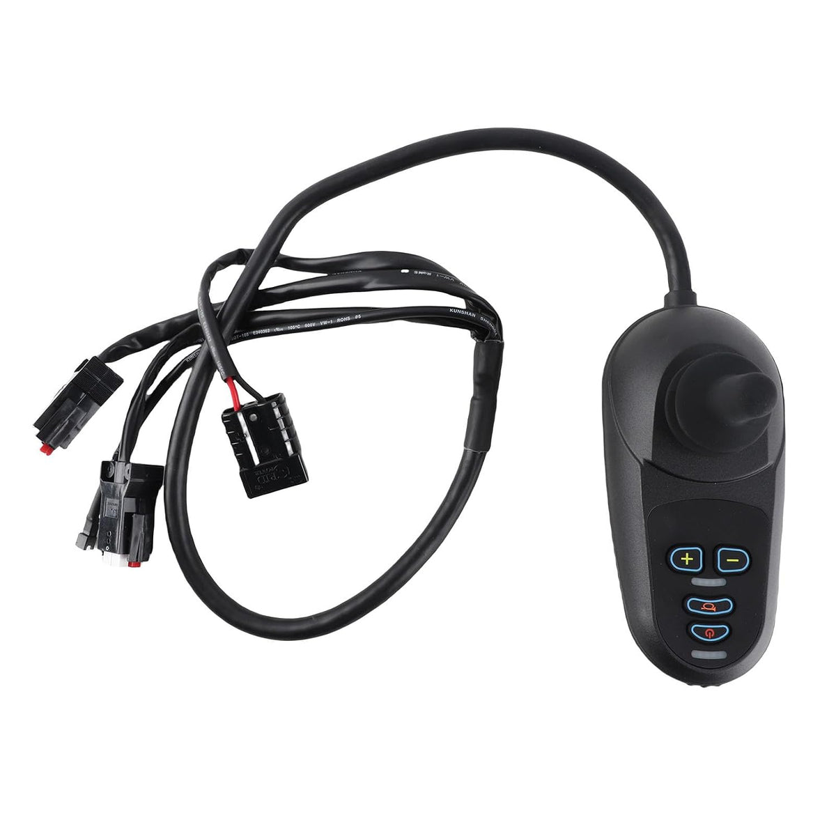Joystick Controller Electric Wheelchair 4 Keys Universal Power Wheelchair Replacement Controller 50A DC24V