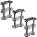 3pcs #50-2 Double Strand Roller Chain Connecting Link