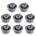 8 Pack 165314 Dishwasher Lower Rack Wheels Fit for Bosch Dishwashers