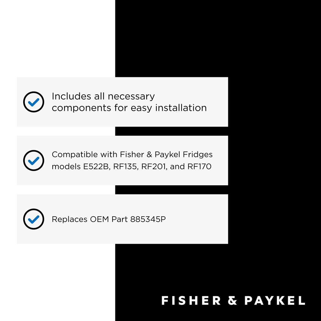 Fisher & Paykel 885345P Refrigerator Filter Kit