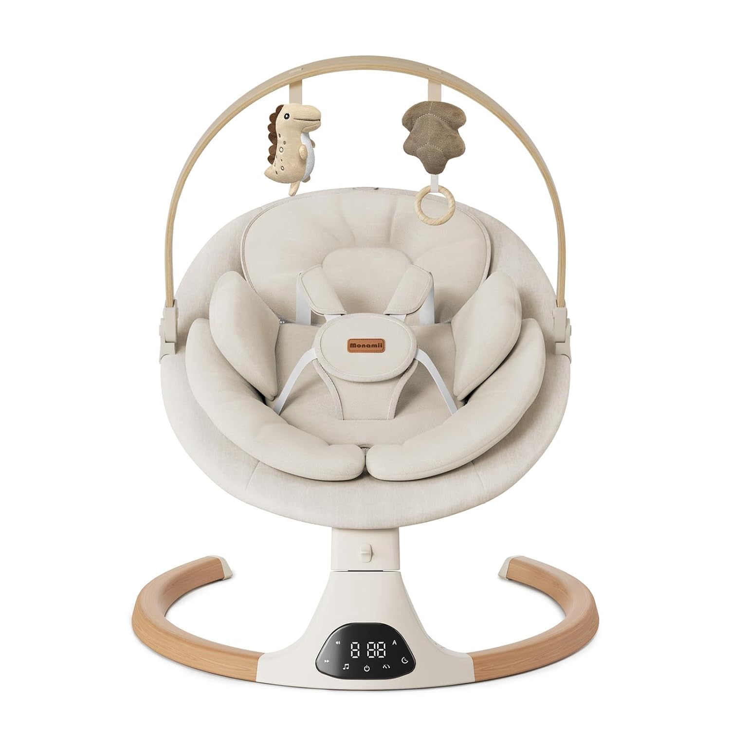 Baby Swings for Infants, Bluetooth Infant Swing with Music Speaker | Baby Swing with 5 Speeds, Remote Control, IMD