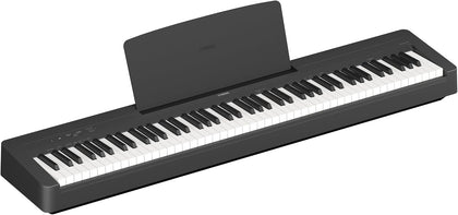 88-Key Digital Piano with Weighted Keys, Compact Design, Bluetooth, Keyboard, Music Rest, Sustain Foot Switch, and