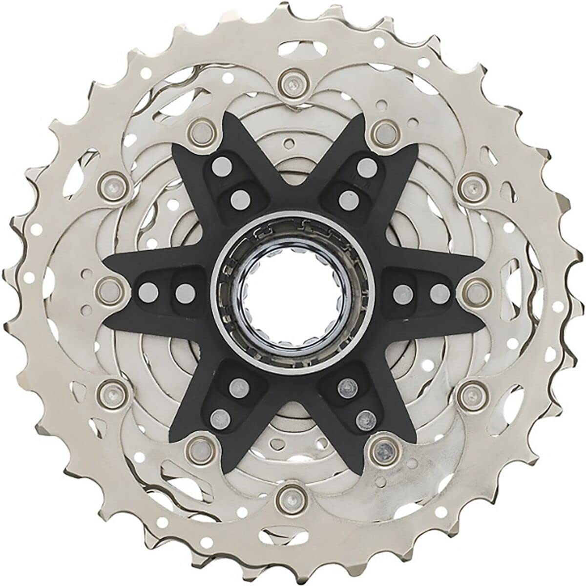 SHIMANO 105 Cs-R7101 12-Speed Cassette Silver, 11-34T, 12- Speed