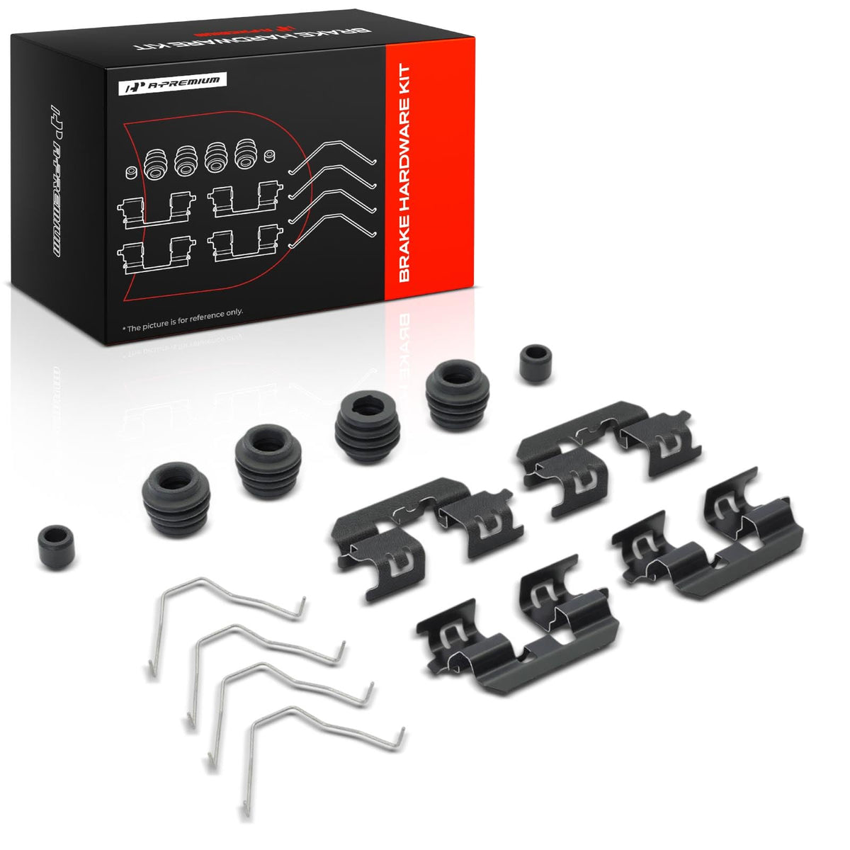 A-Premium Rear Side Disc Brake Hardware Kit