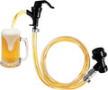 3ft Ball Lock Beer Line, Assembly Corny Keg Party Tap Beer Line | Ball Lock Liquid Quick Disconnect & Faucet Tap Kit