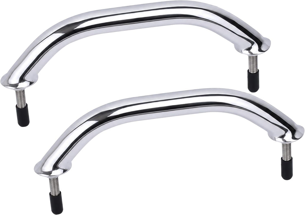 Boat Grab Handles, 2 Pcs Marine Stainless Steel Boat Grab Bars