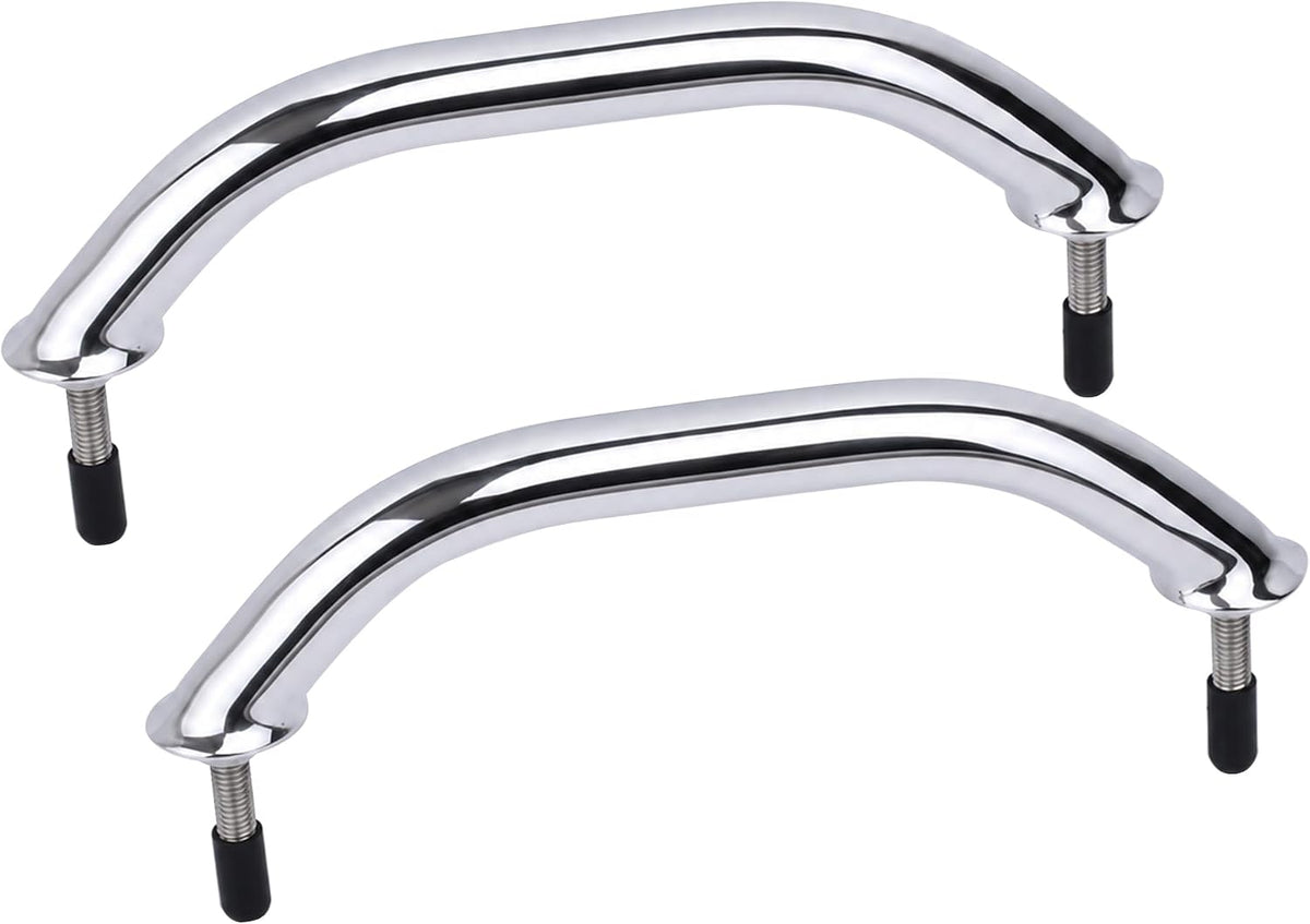 Boat Grab Handles, 2 Pcs Marine Stainless Steel Boat Grab Bars