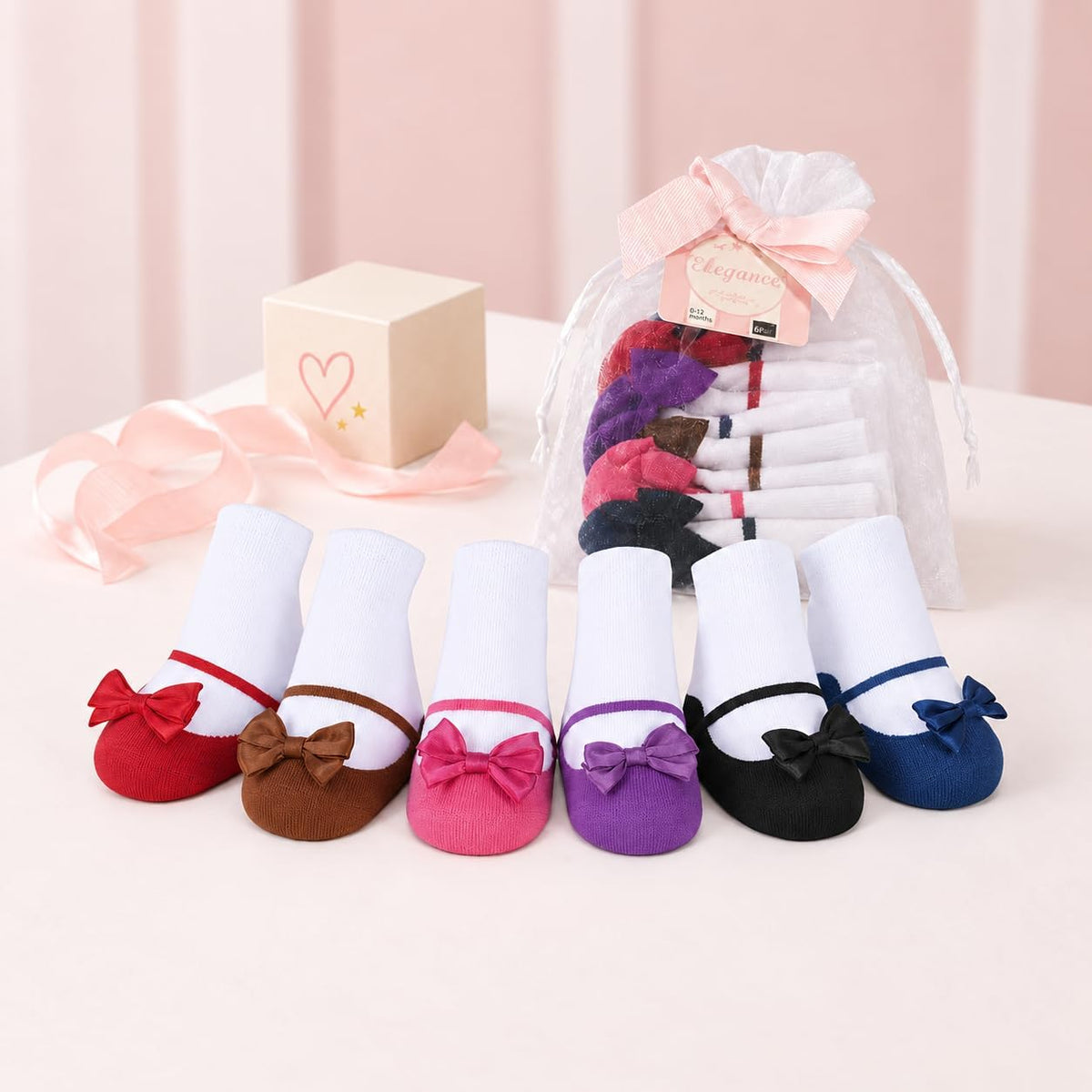 Baby Shoe-Style Socks – Mary Jane and Elegance Styles