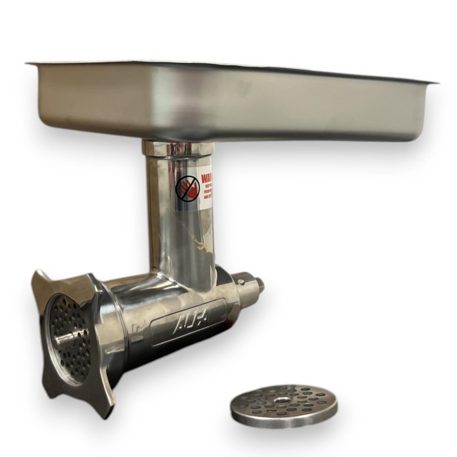 22 SS CCA Complete #22 Stainless Steel Meat Grinder Attachment | Complete Meat Grinder Attachment for #22 Power Hub