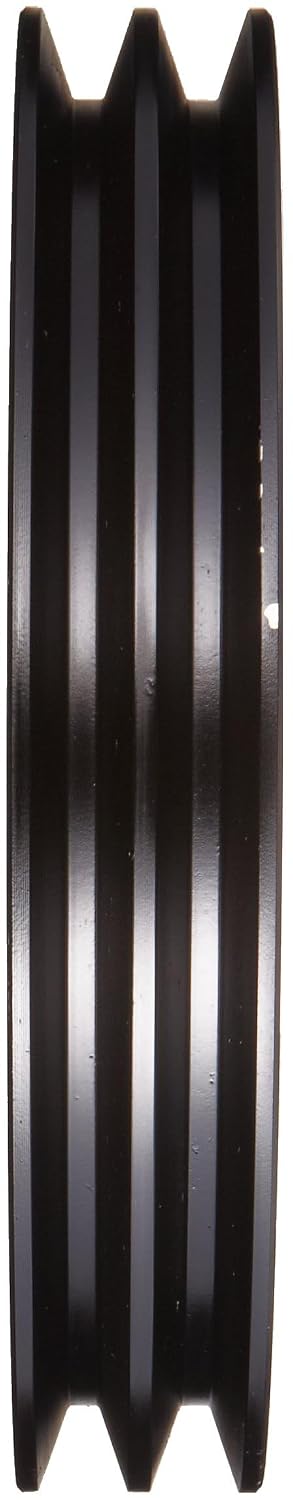 Martin 2AK34-H FHP Sheave, MST Bushed, 3L/4L or A Belt Section, 2 Grooves, 1-5/8" Bore, Class 30 Gray Cast Iron, 3.45" OD, 7191 max rpm, 2.86" Pitch Diameter/3.2 Datum