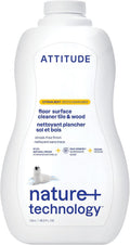 ATTITUDE Floor Cleaner, EWG Verified, Citrus Zest, 35 fl oz
