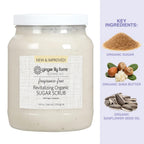 Botanicals Organic Sugar Scrub, 64oz, Fragrance Free