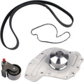 Autoround Timing Belt Kit w/Water Pump [3.5L 4.0L V6] Fit for 2005-2010 Chrysler 300, Pacifica, Sebring, Town & Country, Dodge Avenger, Challenger, Charger, Grand Caravan, Journey, VW Routan, #TBK295L