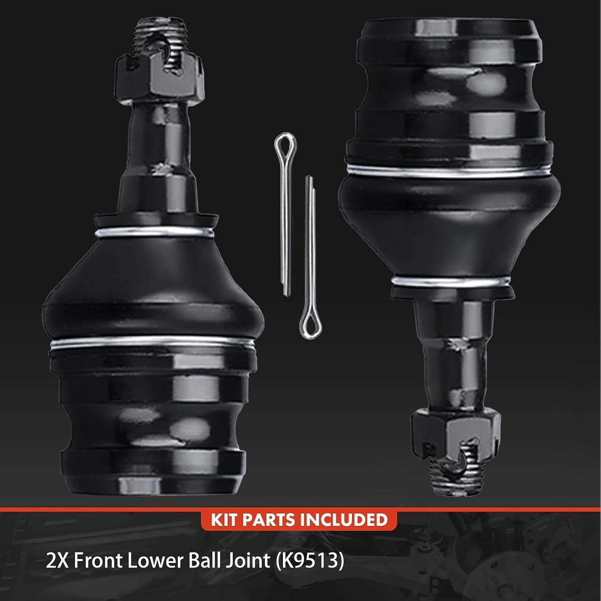 K9513 2pcs Front Lower Ball Joint for Subaru Outback 2000-2024