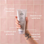 Color Mask, Cool Sand Blonde - Color Depositing Conditioner