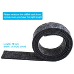 33001807 Dryer Drum Felt Seal Kit Compatible with Whirlpool Maytag