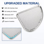 Upgraded Stainless Steel Dryer Perforated Outlet Cover D500820