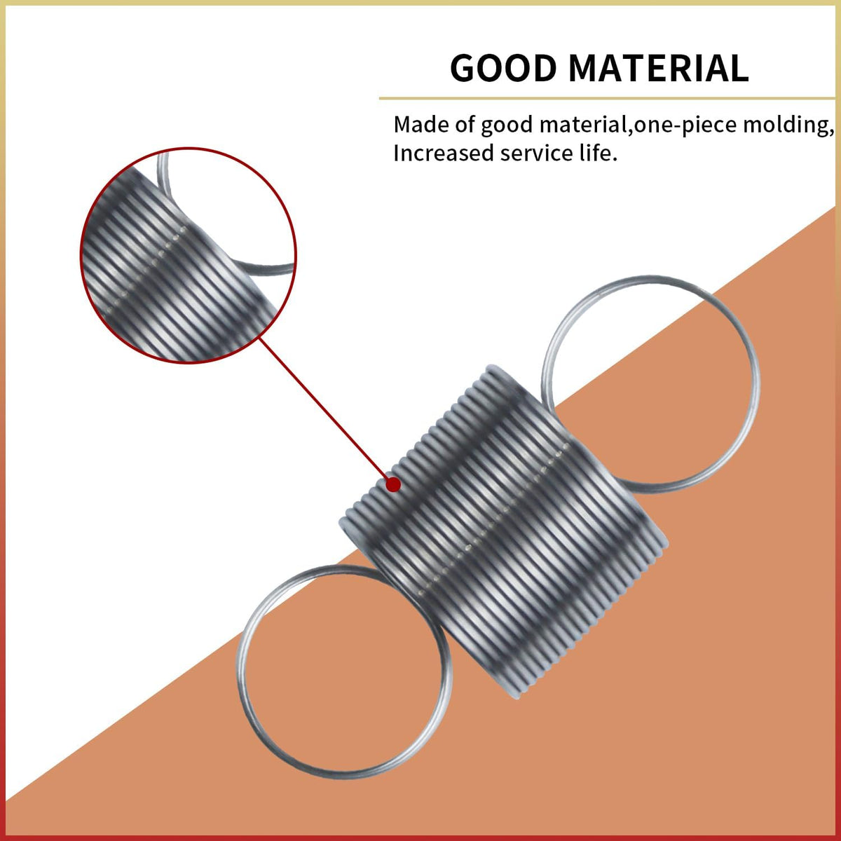 W10400895 Tub Centering Suspension Springs - 4Pcs Washing Machine Replace Parts Compatible with Whirlpool Kenmore Roper Maytag washer Replaces LP22618, PS3497596, AH3497596, EA3497596,1938554