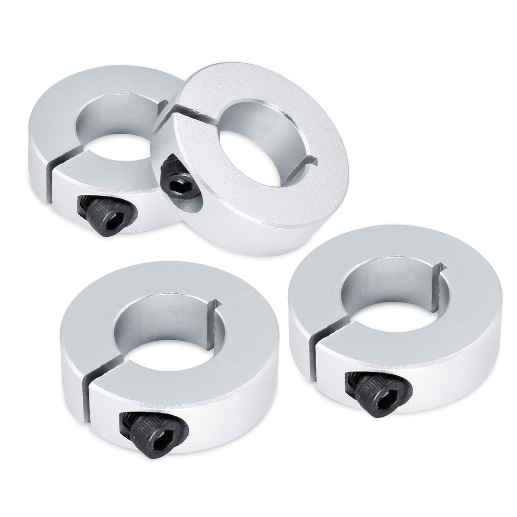 Hordion 4Pcs 20mm Split Shaft Collar, 20mm Bore Dia, 40mm OD, 12mm Thick