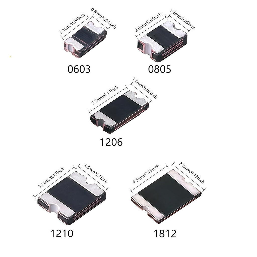 20PCS 0805 0.1A 100MA Surface Mount SMD Resettable Fuse 16V 2.0 * 1.25mm