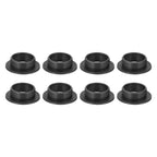 uxcell 8Pcs Flanged Sleeve Bearings,ID12mmxOD14mmxL6mm POM Bushing,Black